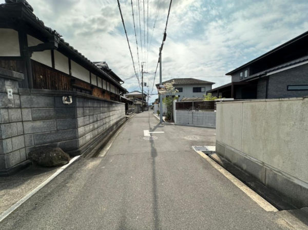 泉佐野市南中安松、土地の画像です