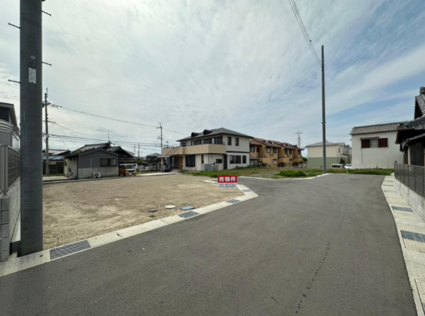 泉佐野市南中安松、土地の画像です