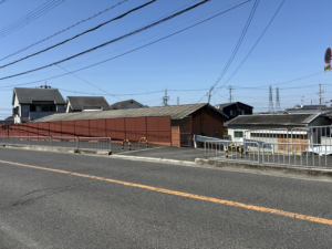 岸和田市摩湯町、土地の画像です