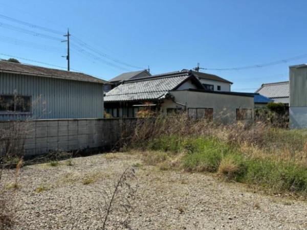 岸和田市摩湯町、土地の画像です