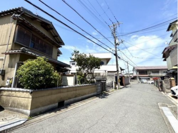 貝塚市鳥羽、土地の画像です