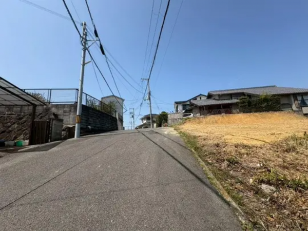 泉佐野市泉ケ丘、土地の画像です