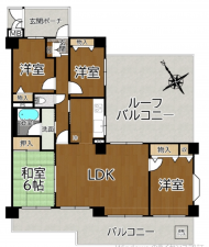 泉南郡熊取町大久保南、マンションの画像です