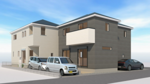 貝塚市堀、新築一戸建ての画像です