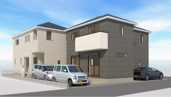 貝塚市堀、新築一戸建ての画像です