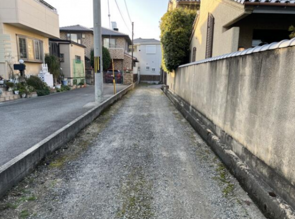 泉佐野市高松西、土地の画像です
