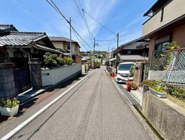 泉南郡熊取町大久保南、土地の画像です