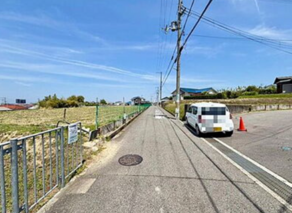 泉南郡熊取町大久保南、土地の画像です