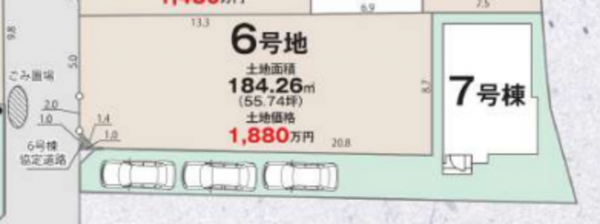 泉佐野市南中安松、新築一戸建ての画像です
