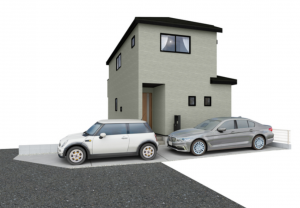 泉佐野市南中安松、新築一戸建ての画像です