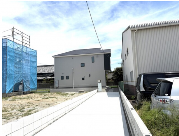 泉佐野市南中安松、新築一戸建ての画像です