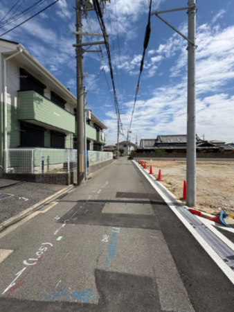 泉佐野市南中安松、新築一戸建ての画像です