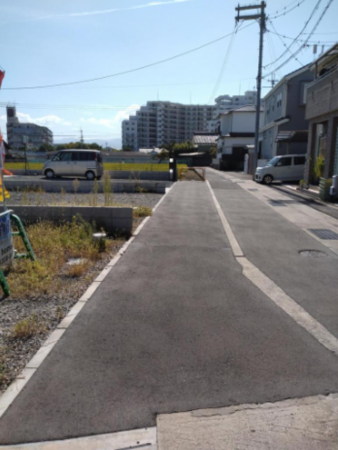 岸和田市大町、土地の画像です