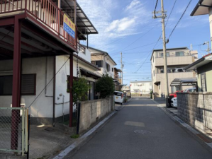 岸和田市松風町、土地の画像です