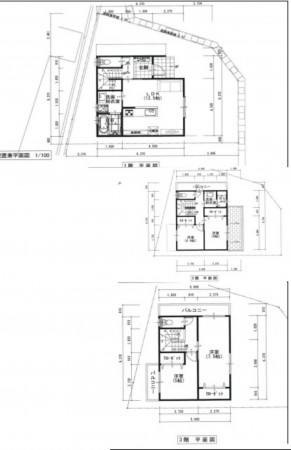 泉佐野市松原、中古一戸建ての間取り画像です