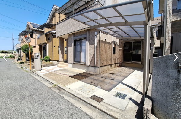 岸和田市上松町、中古一戸建ての画像です