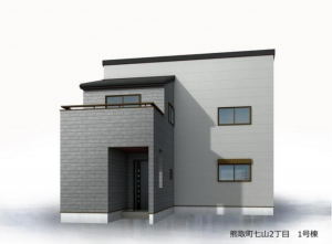 泉南郡熊取町、新築一戸建ての画像です