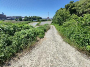 泉佐野市中庄、土地の画像です