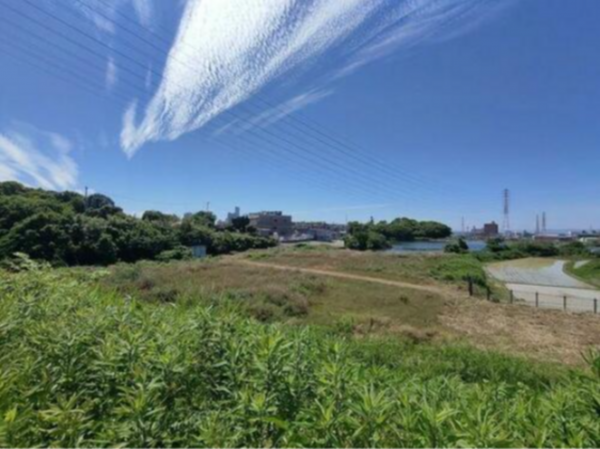 泉佐野市中庄、土地の画像です
