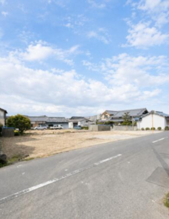 泉佐野市長滝、土地の画像です