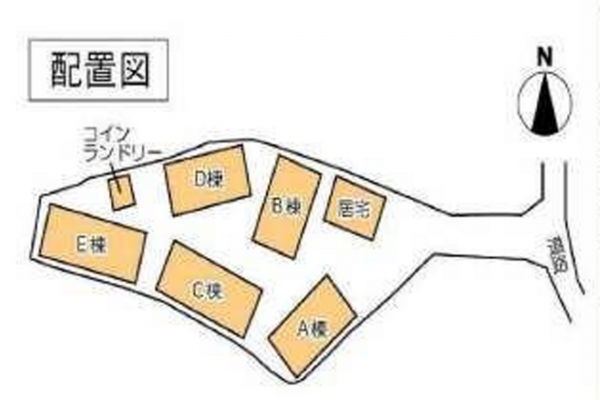 泉南郡熊取町大宮、土地の間取り画像です