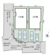岸和田市八幡町、新築一戸建ての画像です