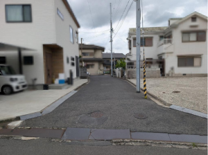 岸和田市作才町、土地の画像です