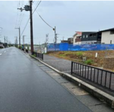 貝塚市東山、土地の画像です