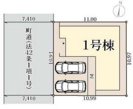 泉南郡熊取町大久保南、新築一戸建ての画像です
