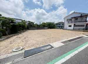 泉南郡熊取町大久保中、土地の画像です