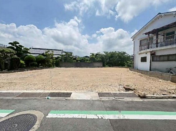 泉南郡熊取町大久保中、土地の画像です