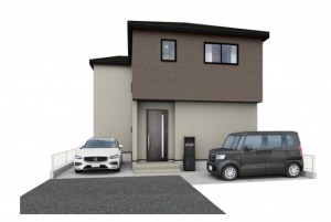 泉佐野市南中安松、新築一戸建ての画像です