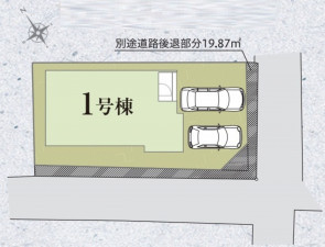 貝塚市堀、新築一戸建ての画像です