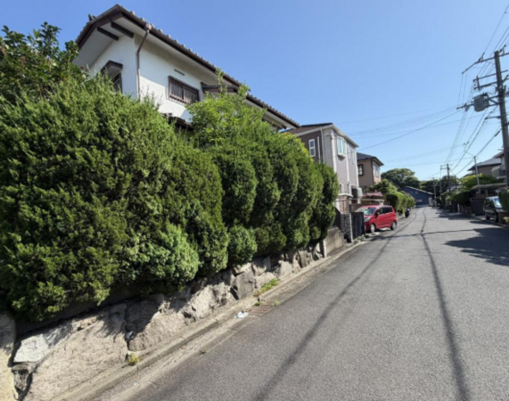 岸和田市上松町、土地の画像です