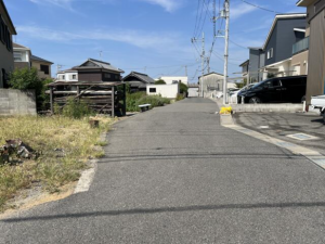 泉佐野市日根野、土地の画像です