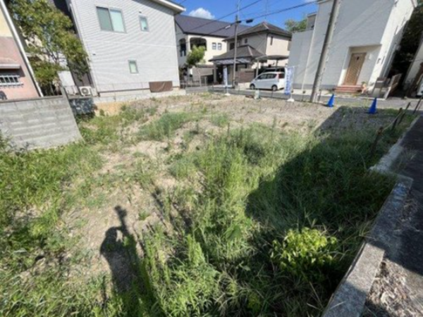 貝塚市水間、土地の画像です