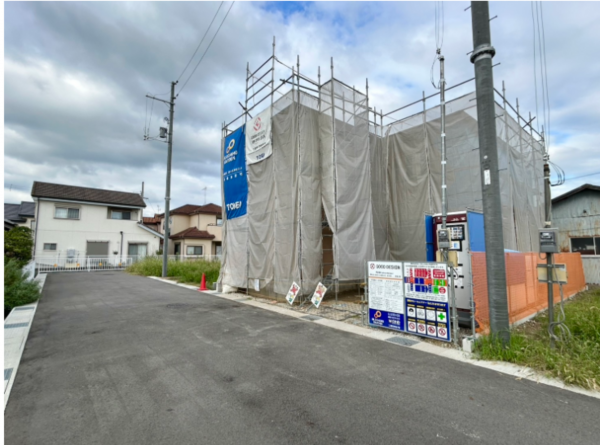 泉佐野市日根野、新築一戸建ての画像です