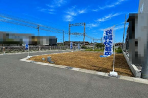 泉佐野市中庄、土地の画像です