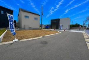 泉佐野市中庄、土地の画像です