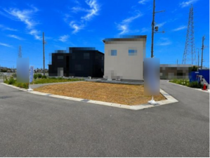 泉佐野市中庄、土地の画像です