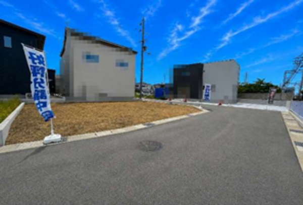 泉佐野市中庄、土地の画像です