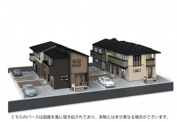 泉佐野市日根野、新築一戸建ての画像です