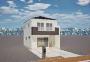 泉佐野市野出町、新築一戸建ての画像です