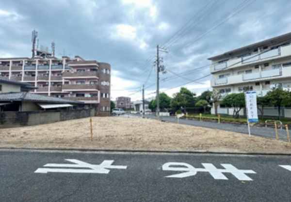 岸和田市小松里町、土地の画像です