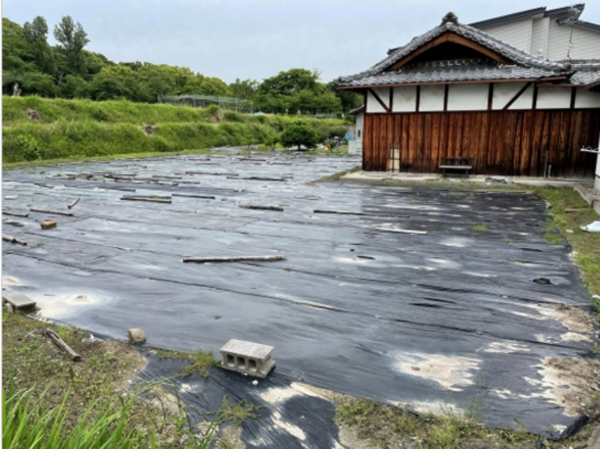 岸和田市流木町、土地の画像です