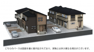 泉佐野市日根野、新築一戸建ての画像です