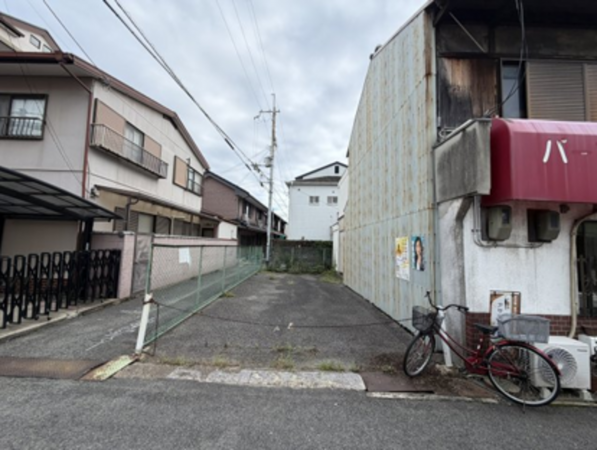 泉佐野市旭町、土地の画像です