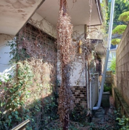 佐世保市瀬戸越町、土地の画像です