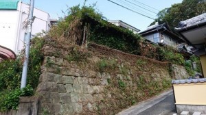 佐世保市福石町、土地の間取り画像です