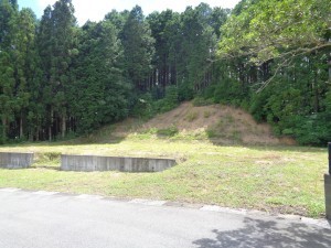 東彼杵郡波佐見町村木郷、土地の前面道路を含む現地写真画像です